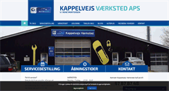 Desktop Screenshot of kvv.dk