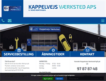 Tablet Screenshot of kvv.dk